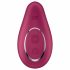 Satisfyer Dipping Delight - vibrator clitoridian cu acumulator (roșu) 