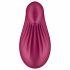 Satisfyer Dipping Delight - vibrator clitoridian cu acumulator (roșu) 