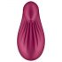 Satisfyer Dipping Delight - vibrator clitoridian cu acumulator (roșu)