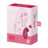 Satisfyer Dipping Delight - vibrator clitoridian cu acumulator (roșu) 