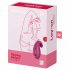 Satisfyer Dipping Delight - vibrator clitoridian cu acumulator (roșu) 