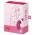 Satisfyer Dipping Delight - vibrator clitoridian cu acumulator (roșu)