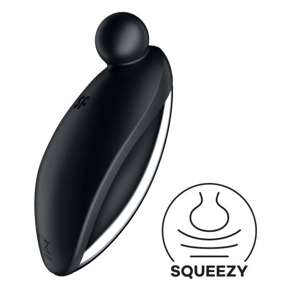 Satisfyer Spot On 2 - vibrator clitoridian cu acumulator (negru) 