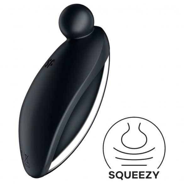 Satisfyer Spot On 2 - vibrator clitoridian cu acumulator (negru) 