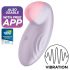 Satisfyer Tropical Tip - vibrator inteligent pentru clitoris (mov)