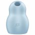 Stimulator clitoridian Satisfyer Pro To Go 1 cu acumulator, cu unde de aer (albastru) 