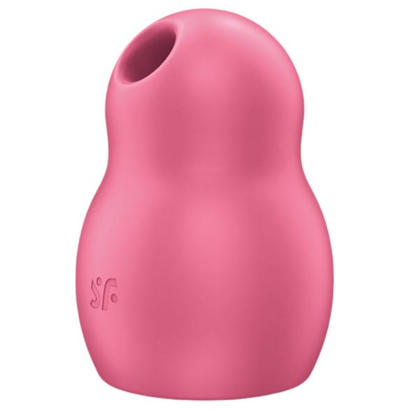 Satisfyer Pro To Go 1 - stimulator de clitoris cu unde de aer, cu acumulator (roșu)