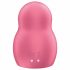 Satisfyer Pro To Go 1 - stimulator de clitoris cu unde de aer, cu acumulator (roșu)