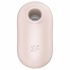 Satisfyer Pro To Go 2 - stimulator clitoridian cu acumulator și unde de aer (bej) 