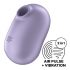 Satisfyer Pro To Go 2 - Stimulator clitoridian cu unde de aer, reîncărcabil (violet) 