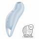 Satisfyer Pocket Pro 1 - stimulator de clitoris cu undă de aer alimentat de baterii (albastru) 