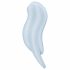 Satisfyer Pocket Pro 1 - stimulator de clitoris cu undă de aer alimentat de baterii (albastru) 