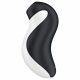 Satisfyer Orca - stimulator clitoridian cu unde de aer, impermeabil (negru-alb) 