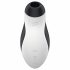 Satisfyer Orca - stimulator clitoridian cu unde de aer, impermeabil (negru-alb) 