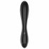 Satisfyer Dazzling Crystal 1 - Dildo din sticlă cu două capete (negru) 