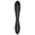 Satisfyer Dazzling Crystal 1 - Dildo din sticlă cu 2 capete (negru)