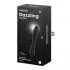 Satisfyer Dazzling Crystal 1 - Dildo din sticlă cu două capete (negru) 