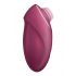 Satisfyer Tap & Climax 1 - 2-in-1 Vibrator and Clitoral Stimulator (Red) 