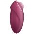 Satisfyer Tap & Climax 1 - Vibrator și stimulent pentru clitoris 2în1 (roșu)