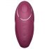 Satisfyer Tap & Climax 1 - Vibrator și stimulent pentru clitoris 2în1 (roșu)