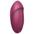 Satisfyer Tap & Climax 1 - Vibrator și stimulent pentru clitoris 2în1 (roșu)