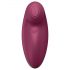 Satisfyer Tap & Climax 2 - 2în1 stimulator de clitoris și vibrator (roșu)