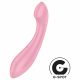 Satisfyer G-Force - vibrator G-punct, reîncărcabil și rezistent la apă (roz) 