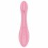 Satisfyer G-Force - vibrator G-punct, reîncărcabil și rezistent la apă (roz) 