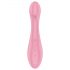 Satisfyer G-Force - vibrator de punct G, cu acumulator și rezistent la apă (roz)