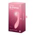 Satisfyer G-Force - vibrator G-punct, reîncărcabil și rezistent la apă (roz) 