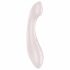 Satisfyer G-Force - vibrator punctul G rezistent la apă, cu acumulator (bej) 