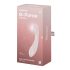 Satisfyer G-Force - vibrator punctul G rezistent la apă, cu acumulator (bej) 