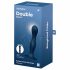 Dildo ponderat cu ventuză Satisfyer Double Ball-R (albastru închis) 