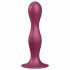 Dildo ponderat cu ventuză Satisfyer Double Ball-R (roșu) 