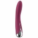 Satisfyer Spinning Vibe 1 - Vibrator pentru punctul G cu cap rotativ (roșu) 