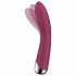 Satisfyer Spinning Vibe 1 - Vibrator pentru punctul G cu cap rotativ (roșu) 