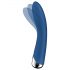 Satisfyer Spinning Vibe 1 - vibrator pentru punctul G cu cap rotativ (albastru)