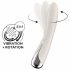 Satisfyer Spinning Vibe 1 - vibrator pentru punctul G cu cap rotativ (bej) 