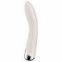 Satisfyer Spinning Vibe 1 - vibrator pentru punctul G cu cap rotativ (bej) 