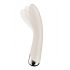 Satisfyer Spinning Vibe 1 - vibrator pentru punctul G cu cap rotativ (bej) 