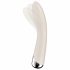 Satisfyer Spinning Vibe 1 - vibrator pentru punctul G cu cap rotativ (bej) 