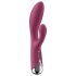 Satisfyer Spinning Rabbit 1 - vibrator cu braț rotativ pentru clitoris (roșu)