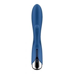   Satisfyer Spinning Rabbit 1 - vibrator cu braț rotativ pentru clitoris (albastru)