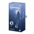 Satisfyer Spinning Rabbit 1 - vibrator rotativ pentru clitoris (albastru) 