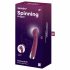 Vibrator G-spot cu cap rotativ Satisfyer 1 (roșu) 