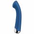 Satisfyer Spinning G-Spot 1 - vibrator G-spot cu cap rotativ (albastru) 