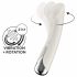 Satisfyer Spinning G-Spot 1 - vibrator pentru punctul G cu cap rotativ (bej) 