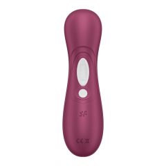   Satisfyer Pro 2 Gen3 - vibrator pentru stimularea clitoridiană inteligent și cu undă de aer (burgundi)
