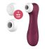 Satisfyer Pro 2 Gen3 - stimulator clitoridian cu unde de aer, pe acumulator (burgund)