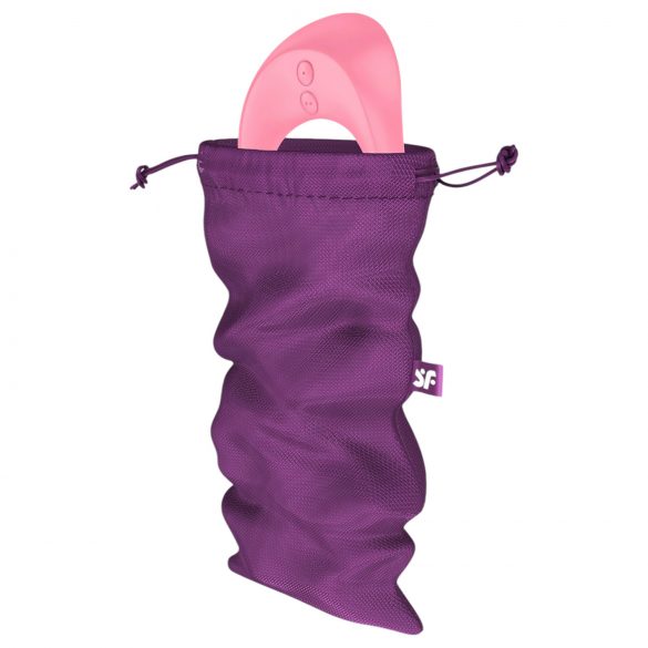 Geantă de comori Satisfyer - sac de depozitare discret - mediu (mov)